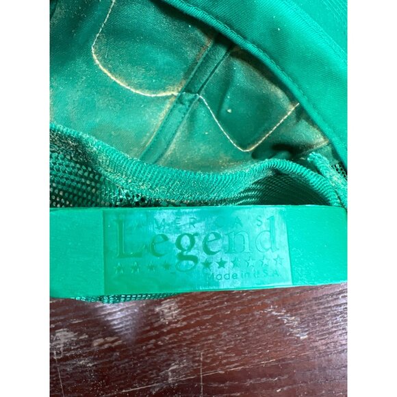 Vintage Mylar By DuPont Green Snapback Trucker Hat X3 - Picture 4 of 4